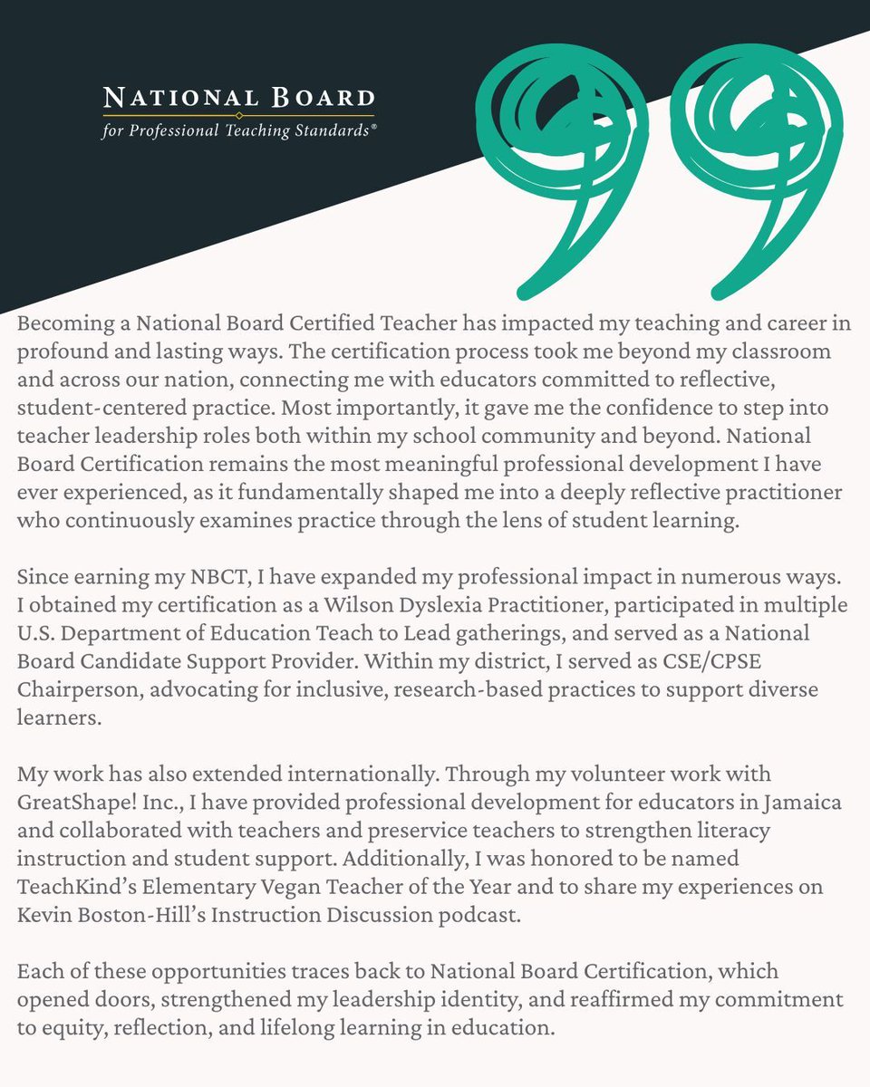 National Board tweet media