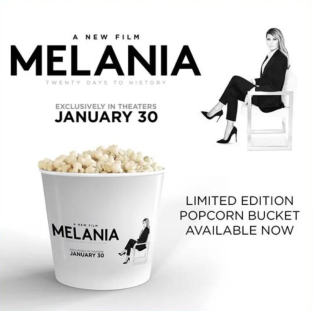 メラニア・トランプ(Melania  Trump)を追った、ブレット・ラトナー監督のドキュメンタリー映画「メラニア」(