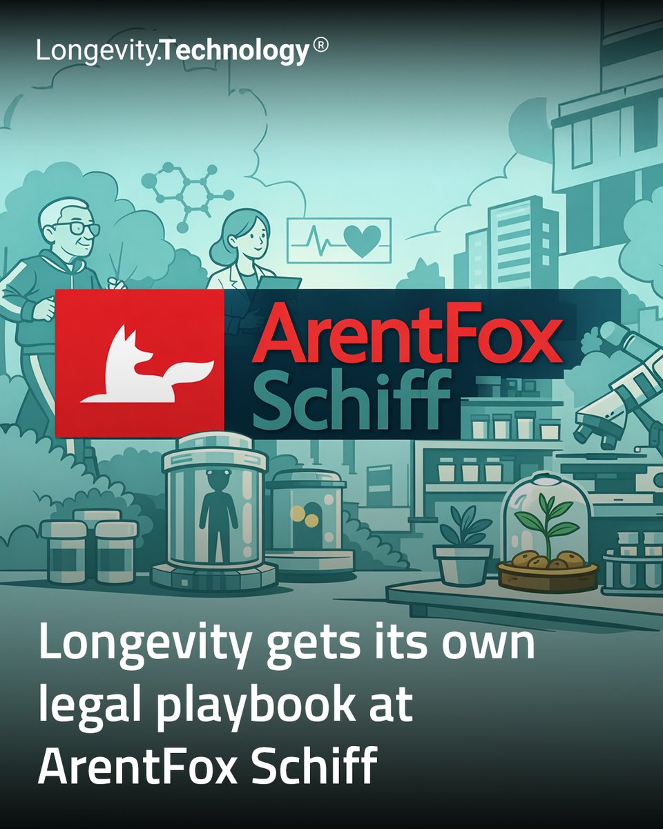 LongevityTech's tweet image. The Am Law 100 firm launches a dedicated group to guide companies shaping the future of health, wellness and human longevity.

longevity.technology/news/

#longevity #healthlaw #futureofhealth #biotechlaw #innovationecosystem #healthpolicy