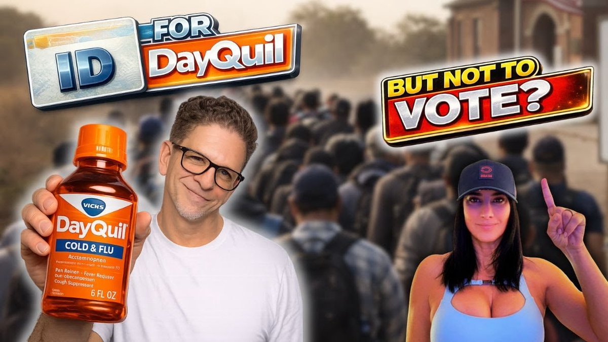 The Real Reason They Hate Voter ID (It’s Not Racism) youtu.be/Lg5HtFx3R7I?si… via <a href="/YouTube/">YouTube</a>