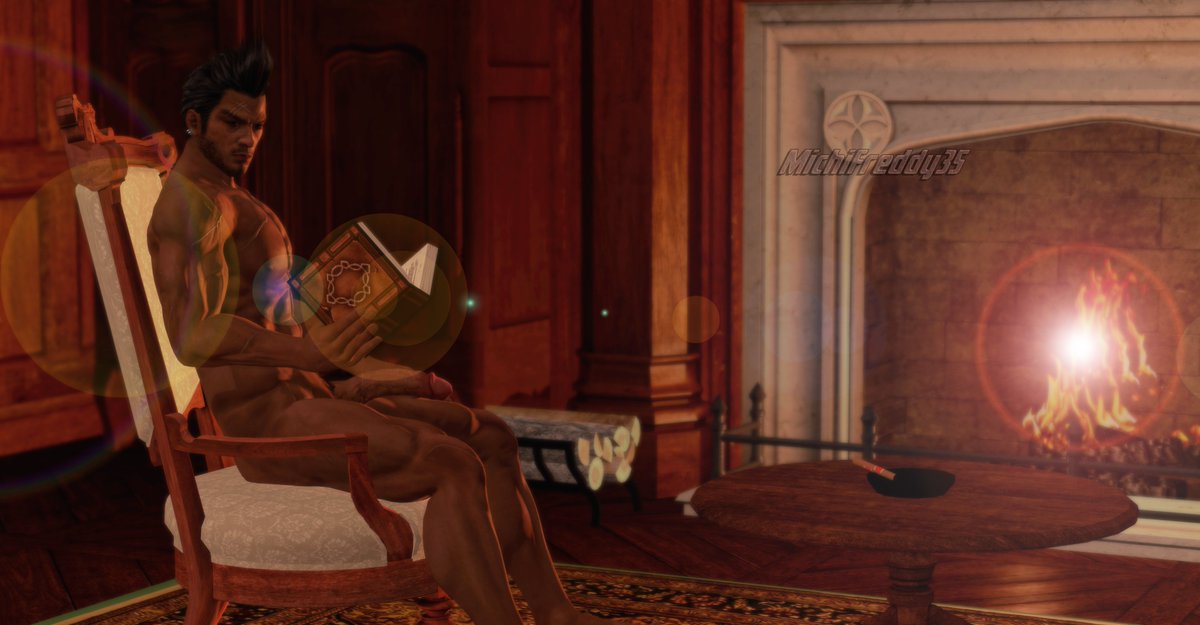 Diego: Fireplace. (Muskyteers 2026)

my contribution for the newest event for Muskyteers called Fireplace, here's Diego reading a book with the fireplace on the scene.

Diego by F0-Star &amp; me.
Stage by ????.
Book by ????.

#XPSArt #NSFW #Diego #DOA #Bara #MyArt #3DArt