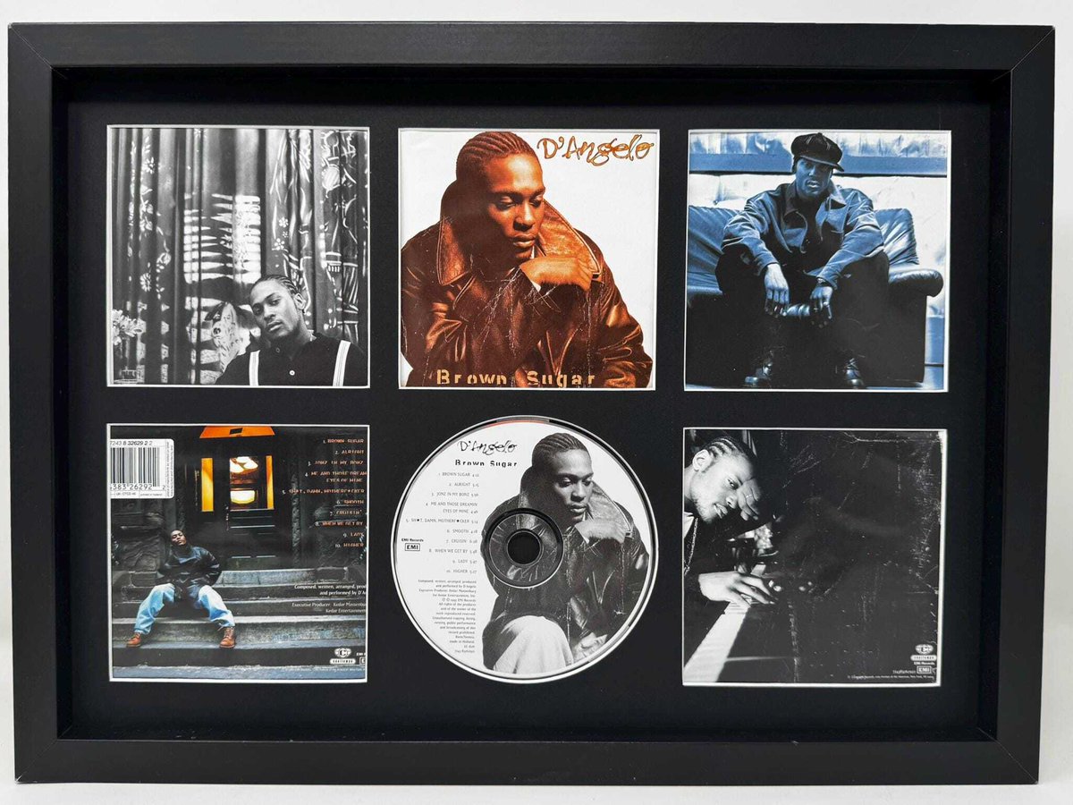 TheCDVaultUK's tweet image. 162. D’Angelo – Brown Sugar – Retro Mounted CD Wall Display
Purchase thecdvault.co.uk or thecdvault.uk
#DANGELO #HIPHOP #NEOSOUL #MUSIC #ERYKAHBADU