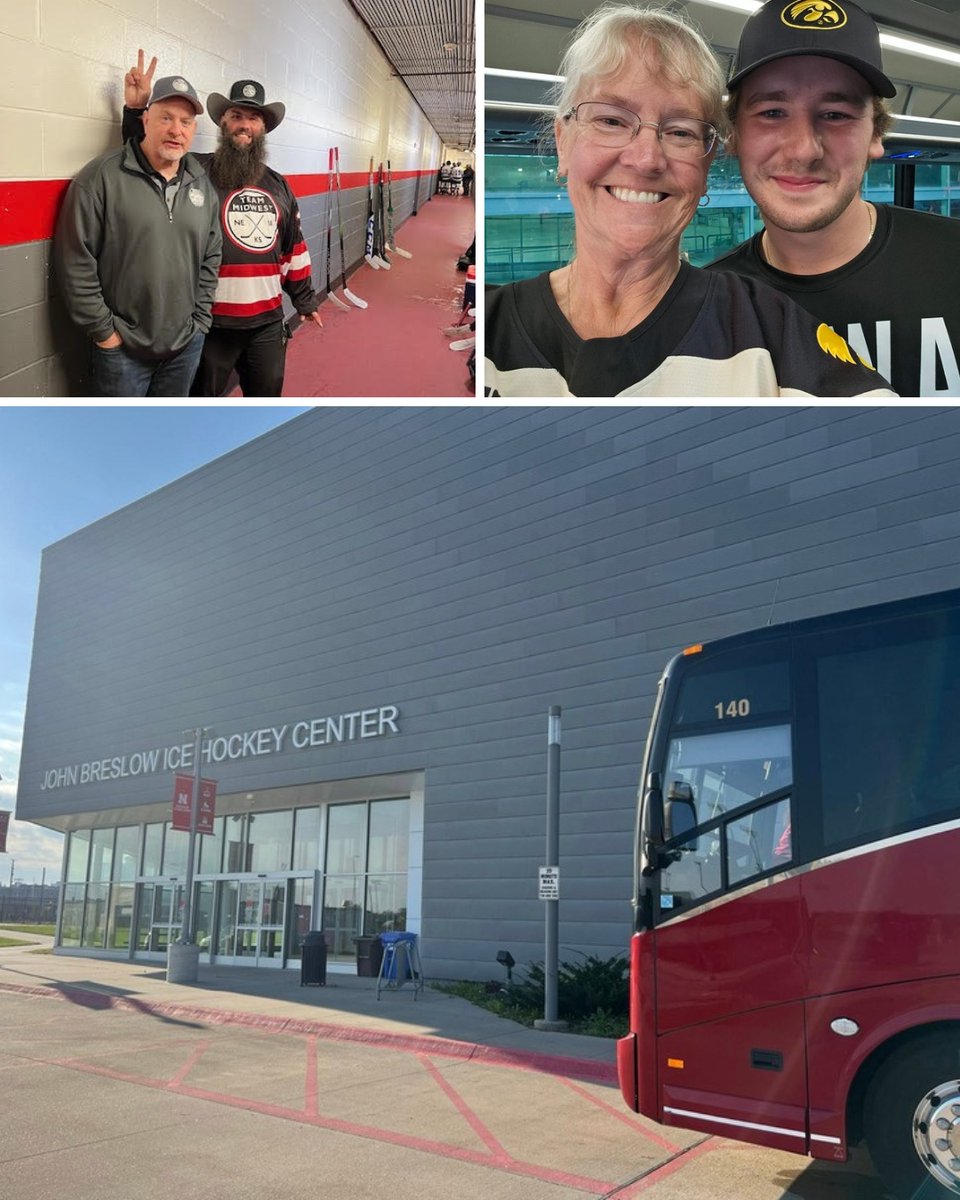 🏒❄️ It's prime hockey season! From high school to college, we’re rolling out with five teams this weekend. Early mornings, late nights, and a whole lot of team spirit on board. Let’s hit the ice and make it a great weekend! 🚌🔥