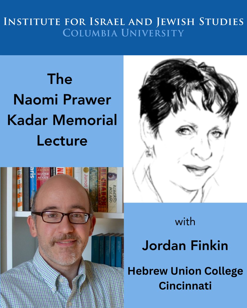 Institute for Israel and Jewish Studies @ Columbia tweet media