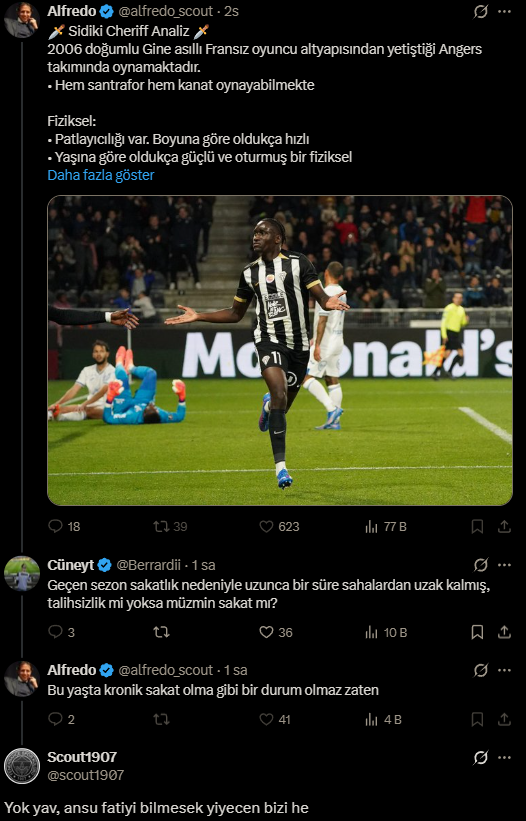 sidikli scout <a href="/alfredo_scout/">Alfredo</a> hahahahah engel atmış bir de cevap vermek yerine ziyaya bak sen