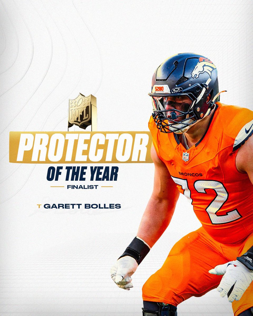 Dominant up front. 😤
Congrats to @gbolles72 and Quinn Meinerz on being named finalists for the Protector of the Year award!