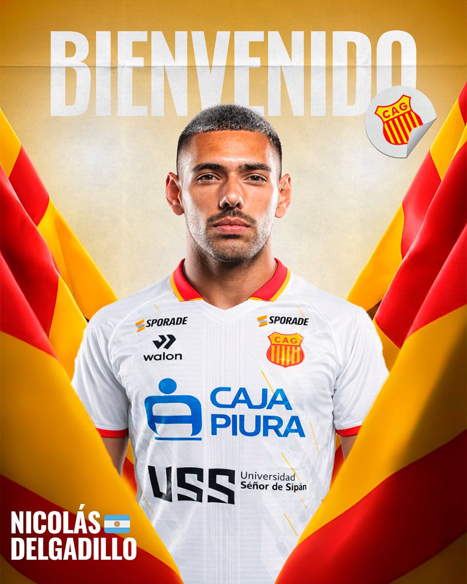 Grau_Oficial's tweet photo. ¡Bienvenido al más grande del norte, Nico! 💪🏼⚽️

El delantero argentino, Nicolás Delgadillo, se suma a nuestra familia alba este 2️⃣0️⃣2️⃣6️⃣ a poner su talento al servicio del equipo 💪🏼⚽️

¡Vamos Nicolás! ¡Vamos Grau! ❤️💛

#PatrimonioDePiura
#ElMásGrandeDelNorte https://t.co/bxtMKbORza