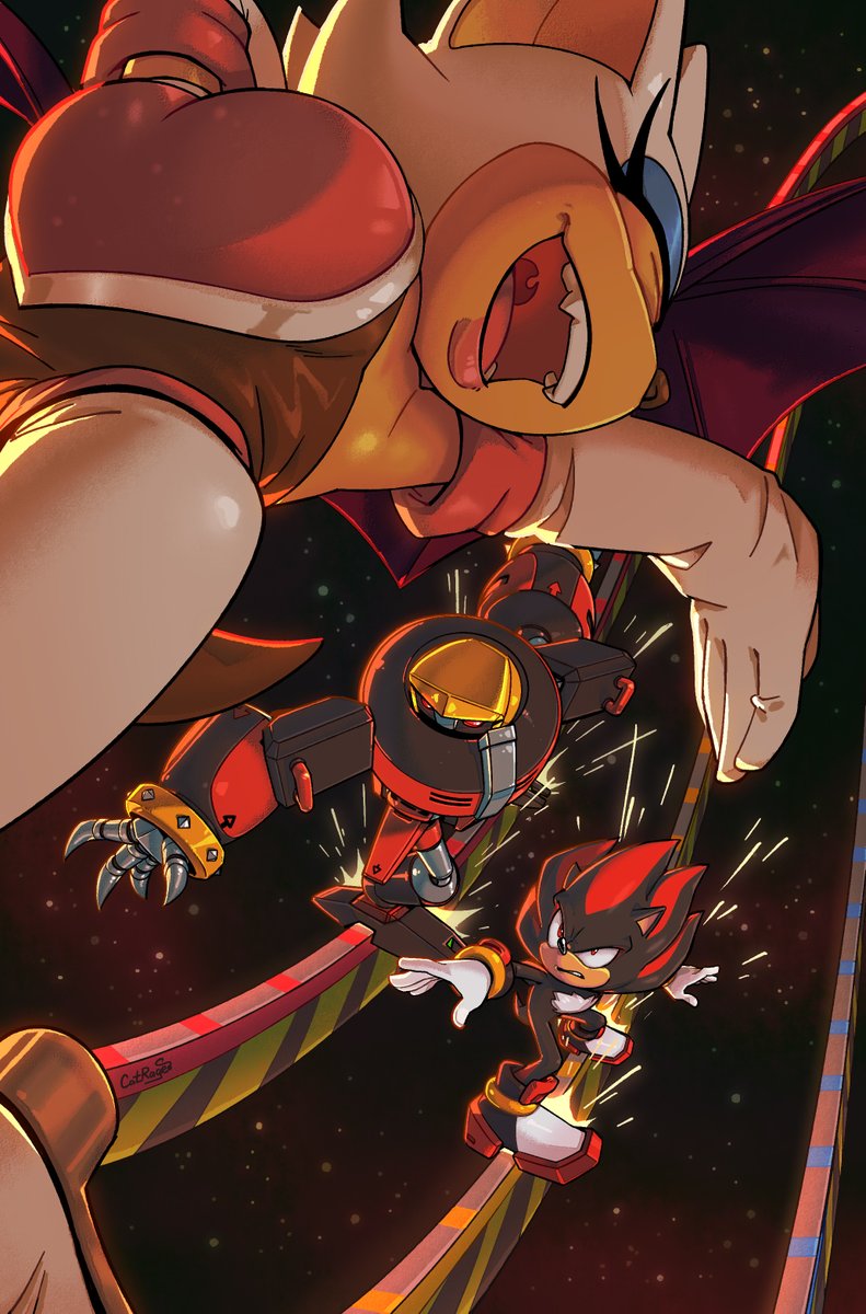 CatRage_miau's tweet image. Definitely not a race ✨