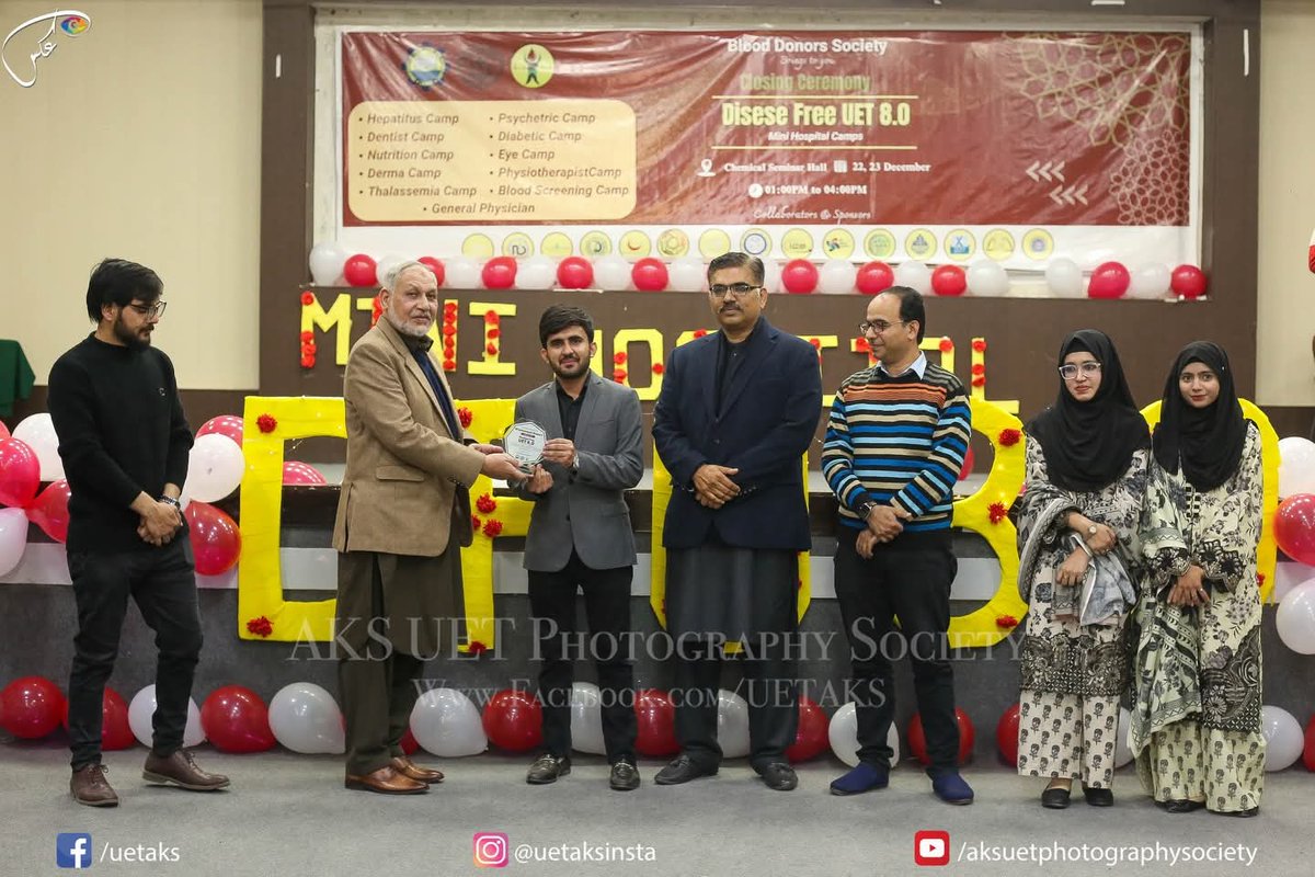 uetbdsOfficial's tweet photo. <<< Disease Free Uet 8.0 Closing Ceremony >>>
#bdsuet #blooddonationcamp #blooddonor #dfu #uet https://t.co/2s8qJuB2LE