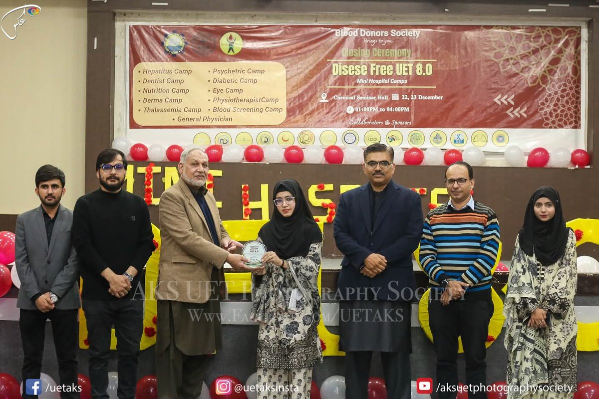 uetbdsOfficial's tweet photo. <<< Disease Free Uet 8.0 Closing Ceremony >>>
#bdsuet #blooddonationcamp #blooddonor #dfu #uet https://t.co/2s8qJuB2LE