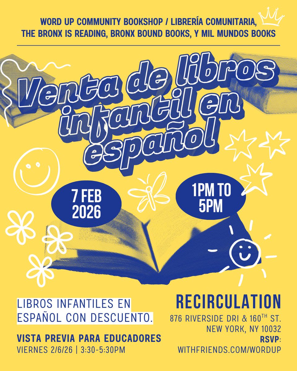 Word Up Community Bookshop/ Librería Comunitaria tweet media