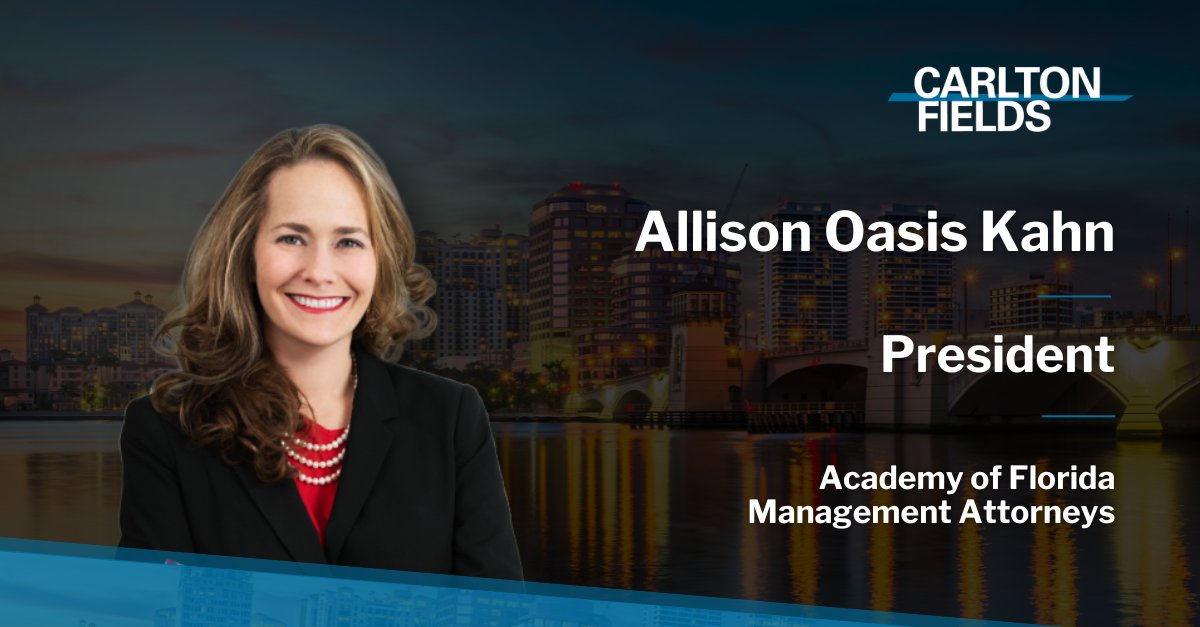 Carlton Fields tweet media