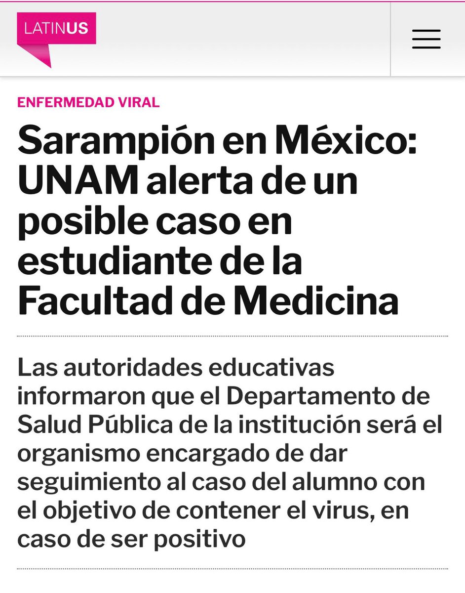 En los últimos 7 años, se han dejado de aplicar más de 150 millones de vacunas en México. Mientras el gobierno de MORENA presume un sistema de salud de primer mundo, la realidad les explota en la cara. Rebrota el sarampión en la UNAM. Sí, en una de las universidades más