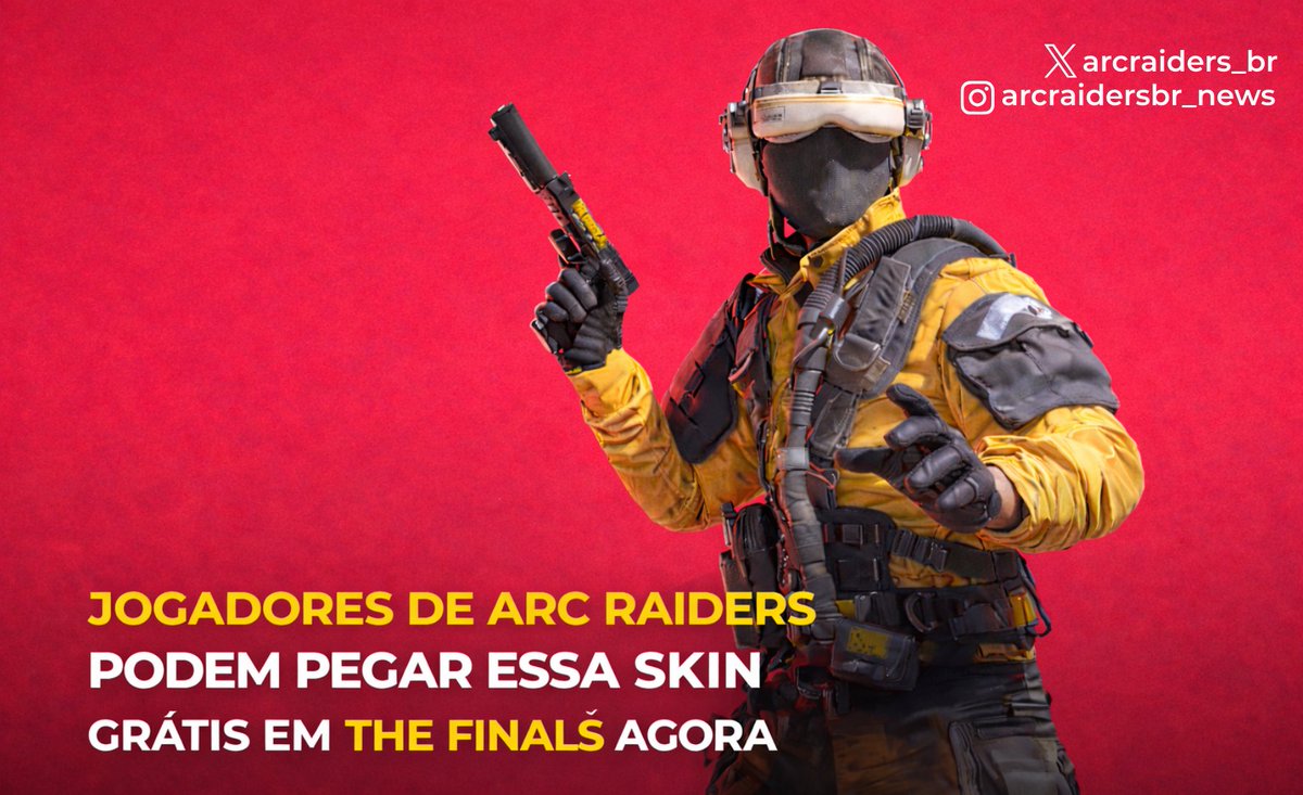 arcraiders_br's tweet photo. Basta ter a mesma Embark ID vinculada nos dois jogos. https://t.co/VMu6N69wb5