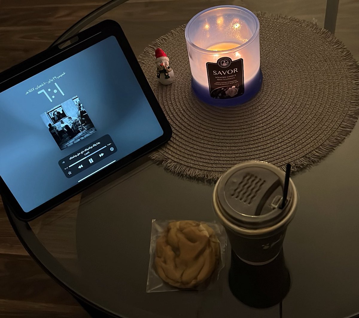 قهوه المساء برعايه اغنيه الموسم