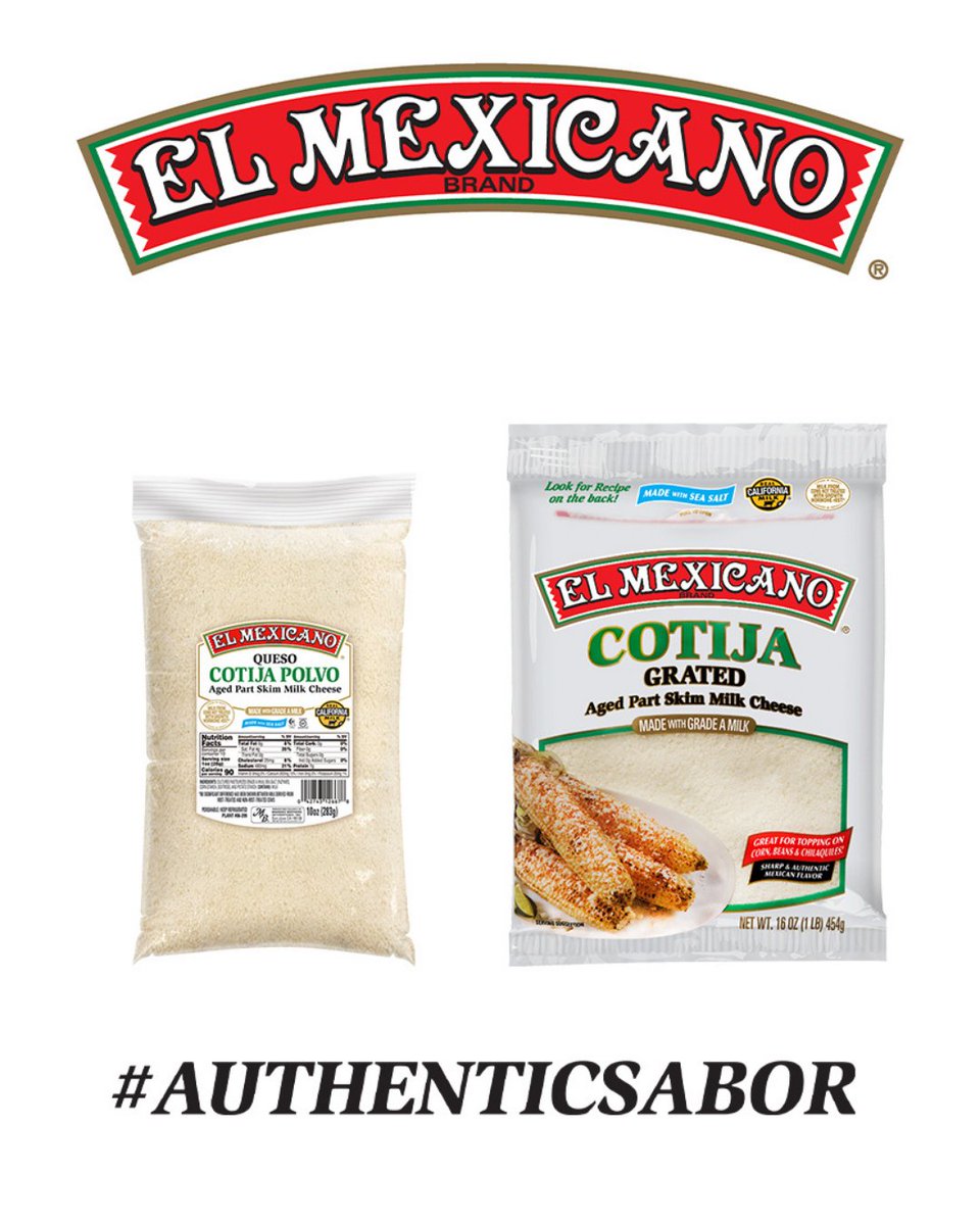 Nothing better than the crunchy bite of flavorful tacos dorados topped with Queso Cotija El Mexicano®. A taste of home in every bite.

#ElMexicanoBrand #AuthenticSabor