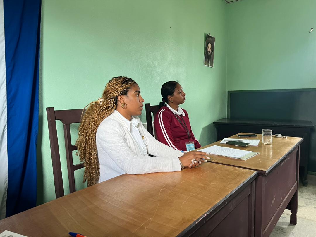 La #AduanaVillaClara realizó en la mañana de hoy Reunión de Situación Operativa por parte del departamento de Gestión y Control del Riesgo.
.
#AduanadeCuba 
#FronteraSegura 
#GenteQueSuma 
#OrgullosamenteAduaneros