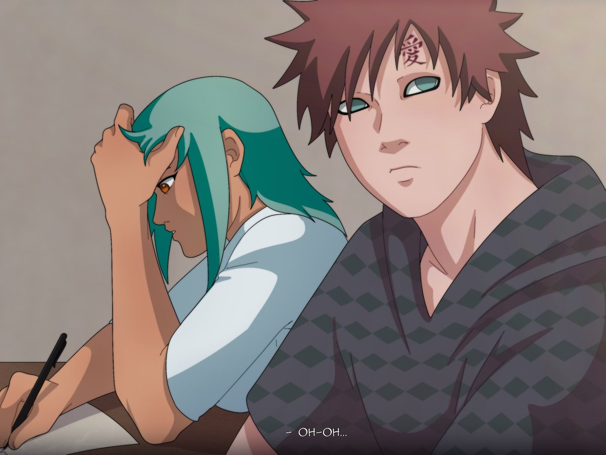 I accidentally discovered the concept of the "nasal cycle". Almost all healthy people breathe alternately through each nostril every (on average) 90 minutes: one works more than the other.

Which nostril is breathing right now? 😁
#fanart #au #gaara #neji #fuu #naruto #anime