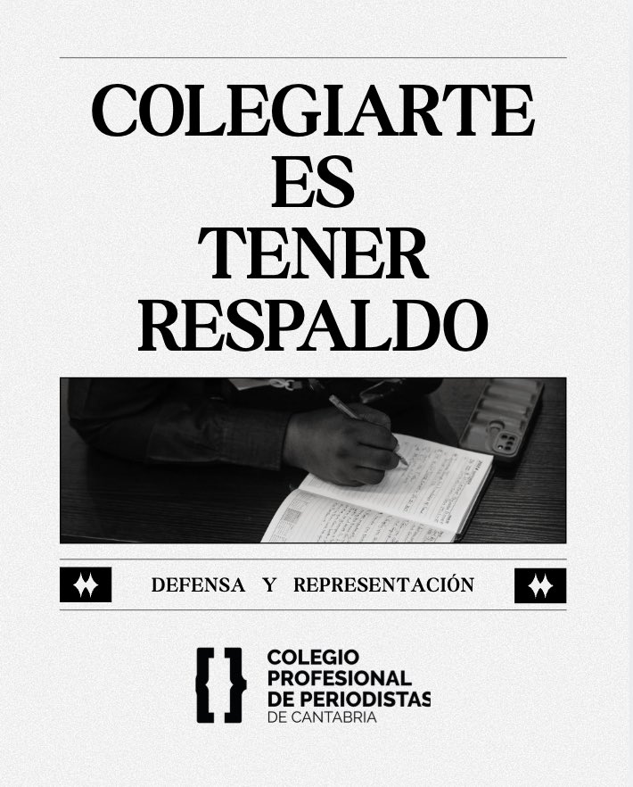 Colegio de Periodistas de Cantabria tweet media