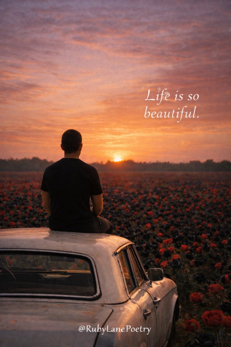 RubyLanePoetry's tweet image. Life is so beautiful.
Even when it’s unfinished.

#RubyLanePoetry #LifeInLines #QuietTruths #PoetryThought #StillMoments