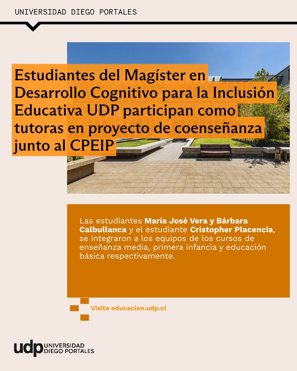 Facultad de Educación UDP tweet media