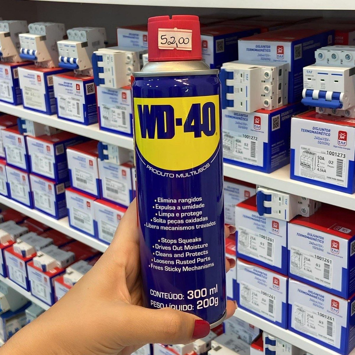 xetdaspromocoes's tweet photo. HOMEM QUE NÃO TEM UM DESSE EM CASA 💅

WD-40 Spray Multiuso 300ml

R$ 36
https://t.co/CEMnrwyWtx https://t.co/ZAJj9dQ86m