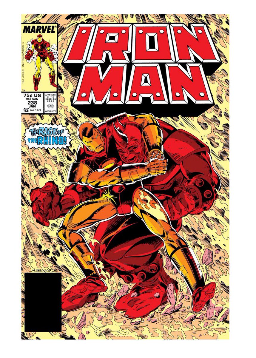 ThrowbackThursday: Published in January of 1989, Iron Man #238