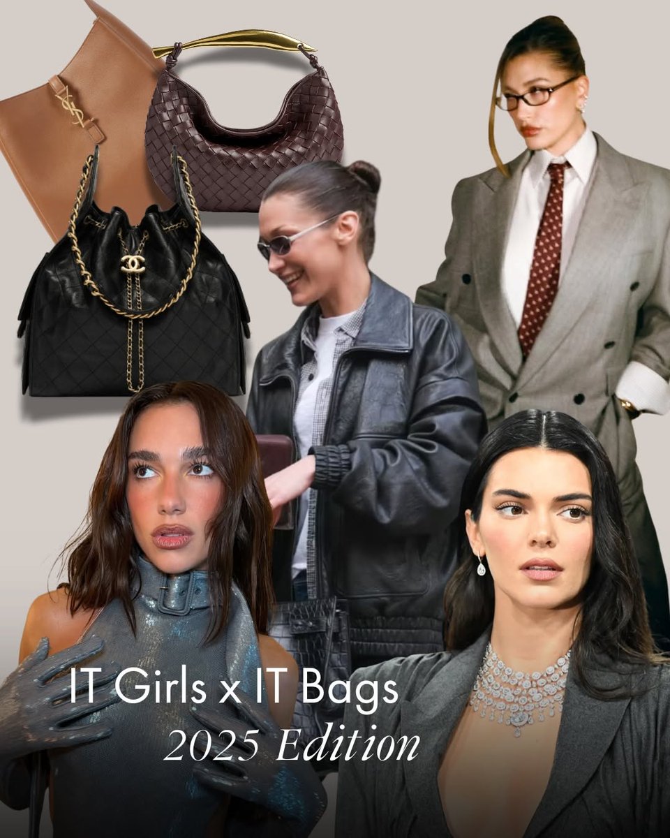 The year where style moments became fashion history.
From street style to off-duty looks, these IT girls carried the bags that defined 2025

عام تحوّلت فيه الإطلالات إلى لحظات خالدة. من إطلالات الشارع إلى الستايل اليومي، حملت فتيات الموضة حقائب صنعت ...
