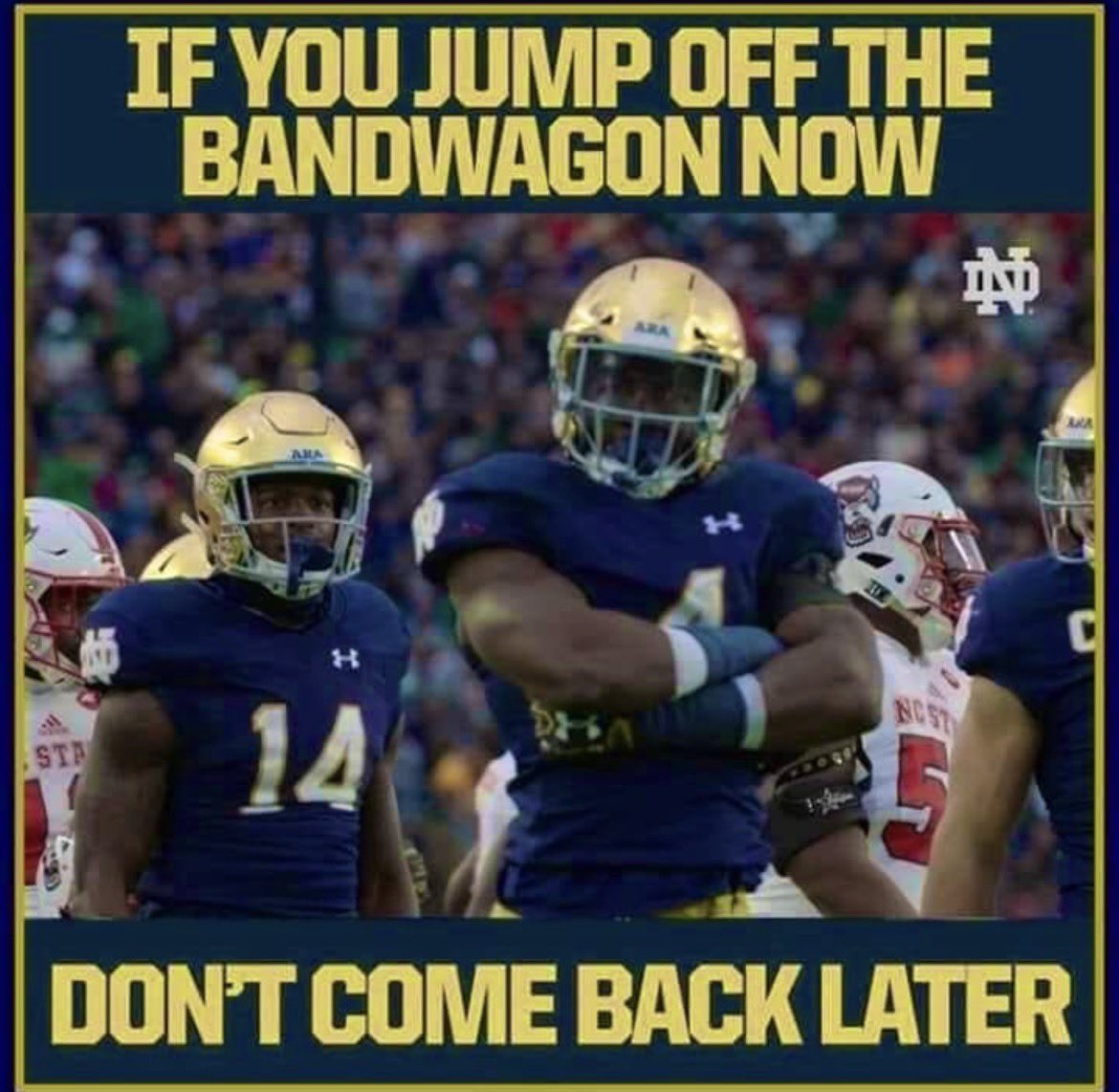 dosleprechauns's tweet image. Marcus Freeman was on every coach vacancy list for a reason…

People are actually scared of what The Irish are building.

My advice? Get on board… or sit back and watch us steamroll back to the top of college football.

It’s happening. ☘️🔥 

No for real. 

#TGS #Team140