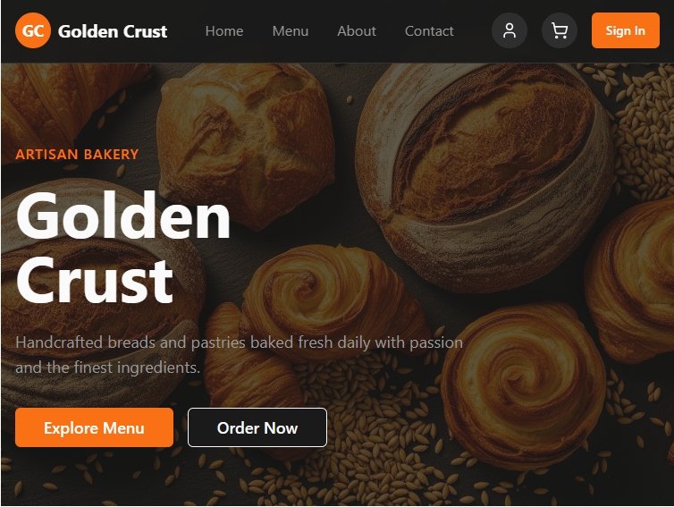LiraCreates's tweet photo. Starting with one of my bakery website design projects. 
Kept it clean and warm—just like a bakery should feel.
Used earthy golden tones to create a fresh, artisan vibe.

#UIUX
#UXDesign
#framer 
#figma 
#DesignProcess
#MinimalDesign
#LandingPageDesign
#DailyDesign https://t.co/6OhUOxNZRK