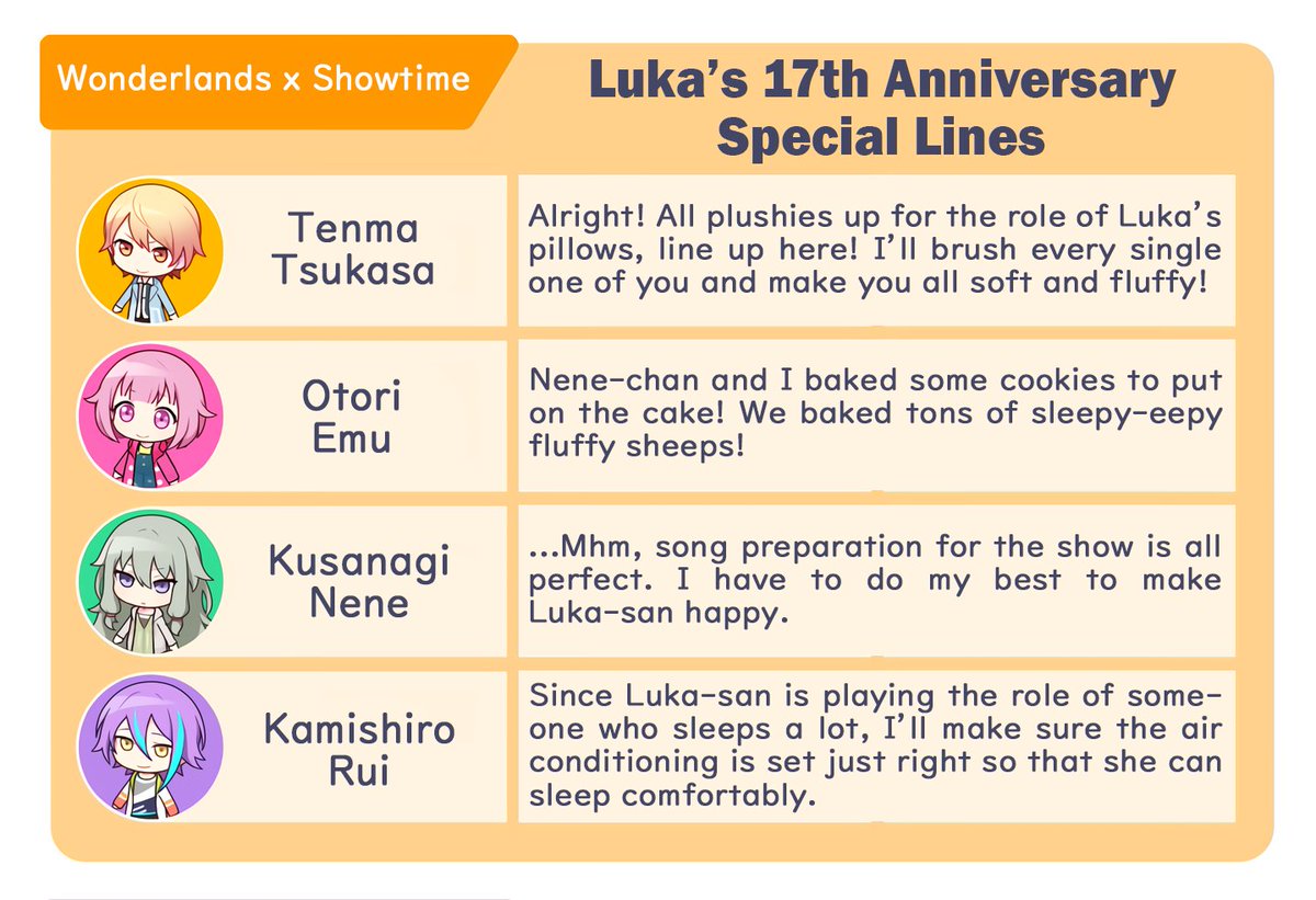 pjsekai_eng's tweet image. Here are the next!

From Vivid BAD SQUAD, Wonderlands×Showtime, and lastly, 25-ji, Nightcord de.! 🎁✨