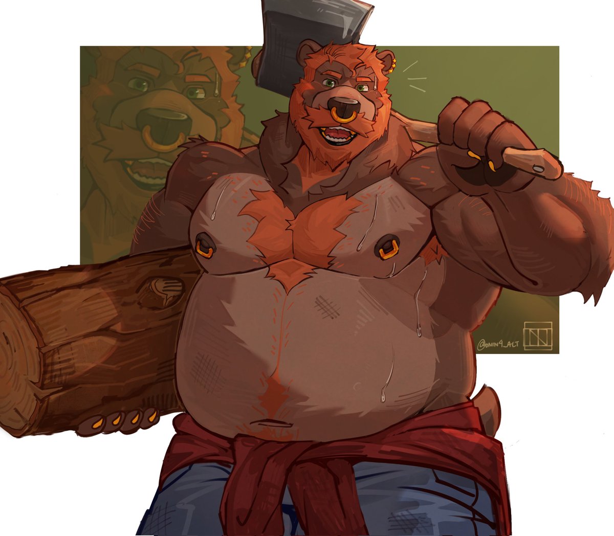 onin4_alt's tweet image. Lum-BEAR-Jack 2.0