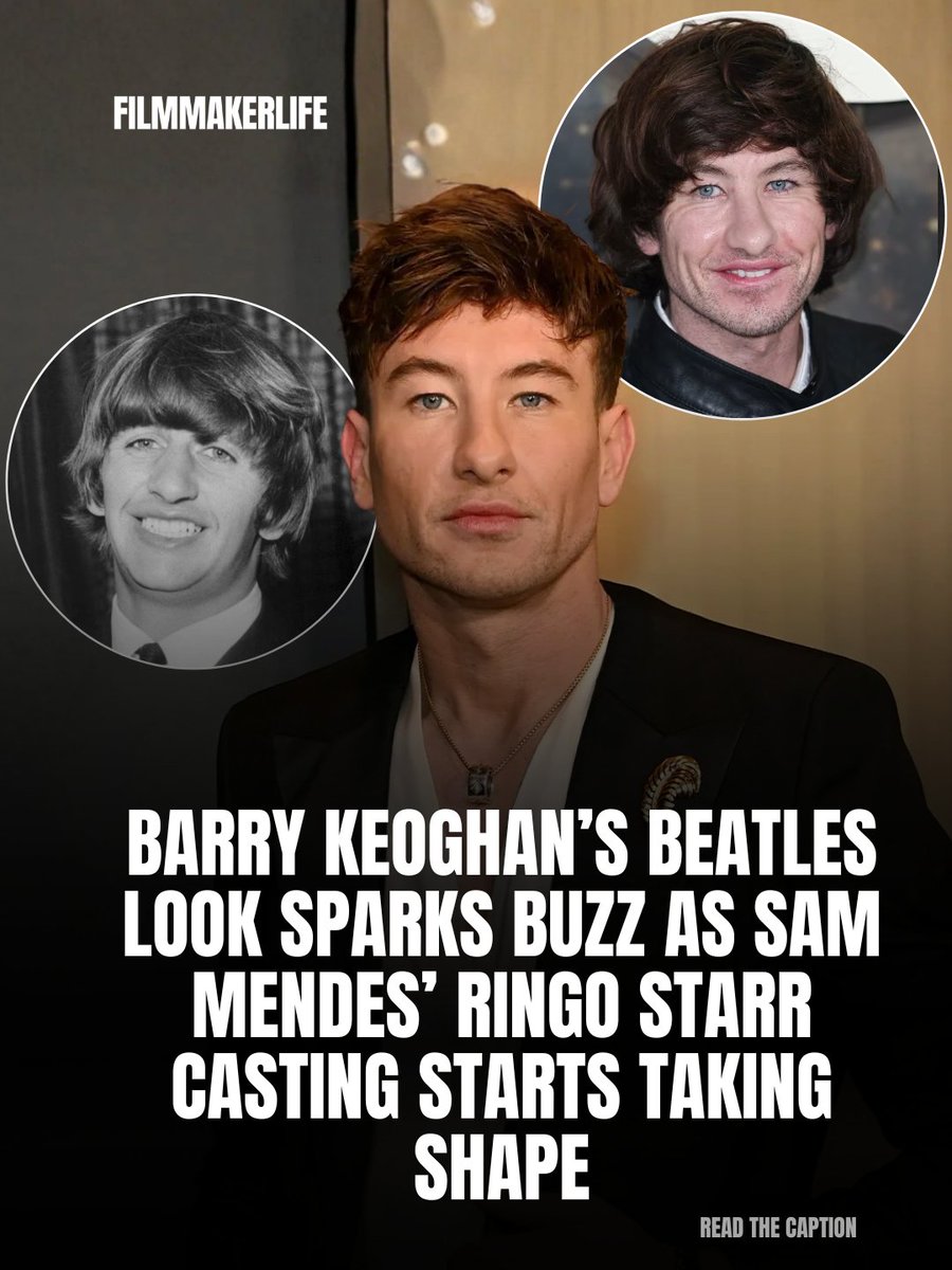 Barry Keoghan’s Beatles-era look is fueling speculation as Sam Mendes’ ambitious project starts to crystallize 🎬✨.
•
For more, visit:
filmmakerlife.com
•
#FilmmakerLife #WorldClassFilmAwards #BarryKeoghan #TheBeatles #RingoStarr