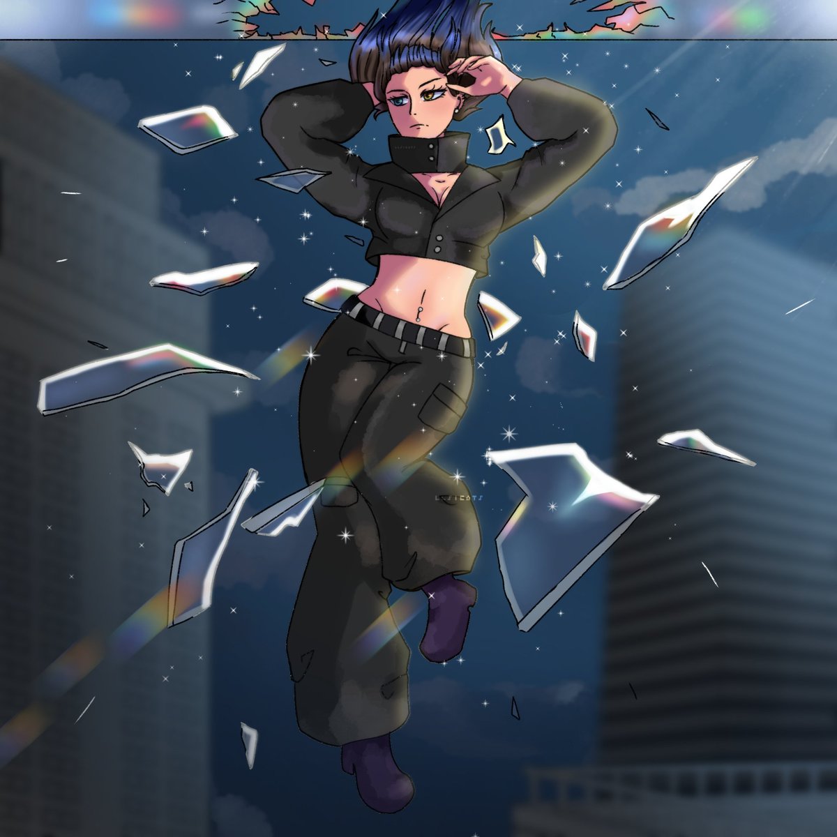 llsiCats's tweet photo. A challenge I decided to set myself this January! I've never done such a detailed drawing 

#ArtistOnX #ibisPaintX https://t.co/065U0AOvVE