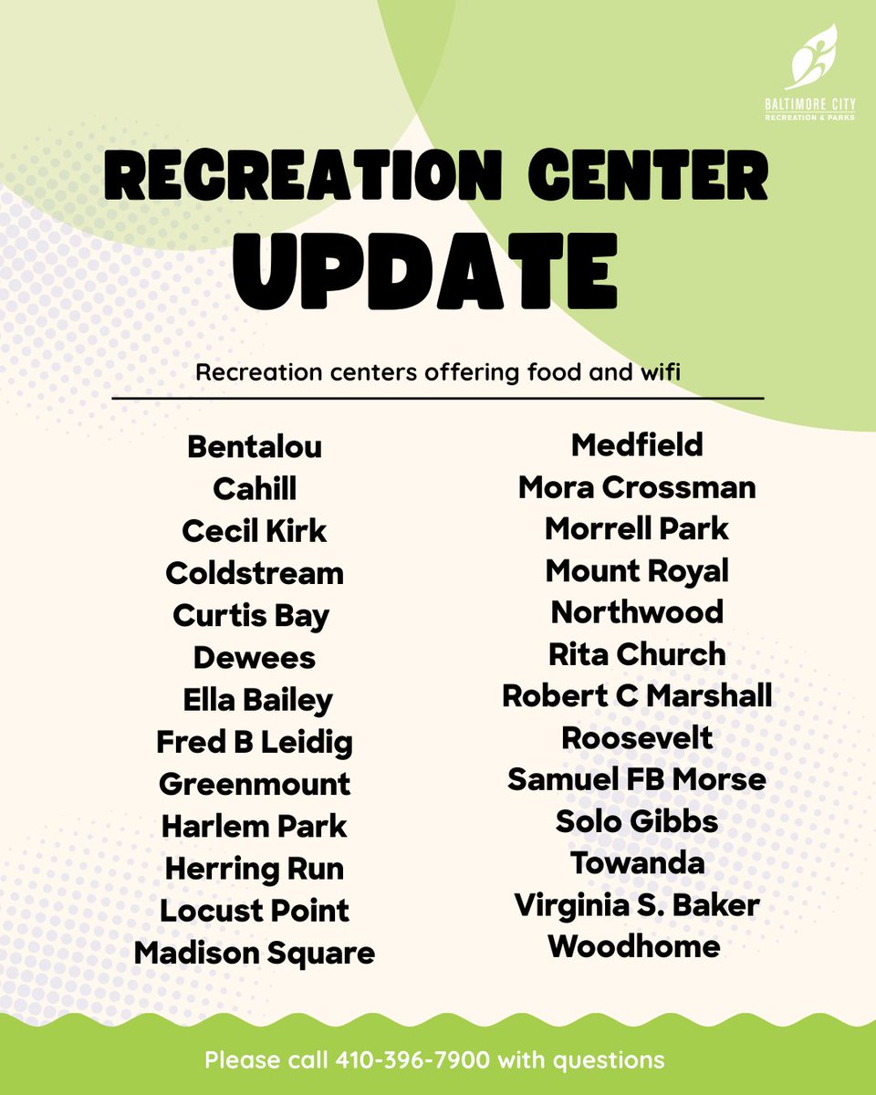 Baltimore Rec & Parks tweet media