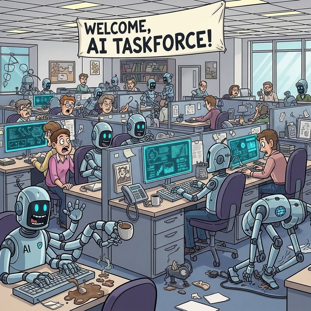 PromptWeave's tweet image. AI adoption in US workplaces is happening, but it's messy and uneven.

Gallup surveyed 23,000 workers and found clear patterns. Tech, finance, and professional services lead adoption, over 75% of IT workers use AI at least a few times yearly. Finance and professional services hit