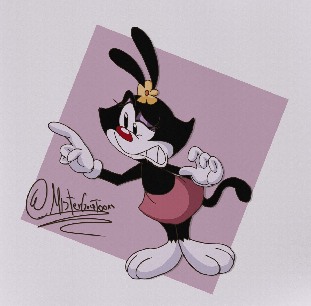 MisterGaspToons's tweet photo. The dot
#Animaniacs
#dotwarner
#cartoonart https://t.co/wbn5yYeqW8