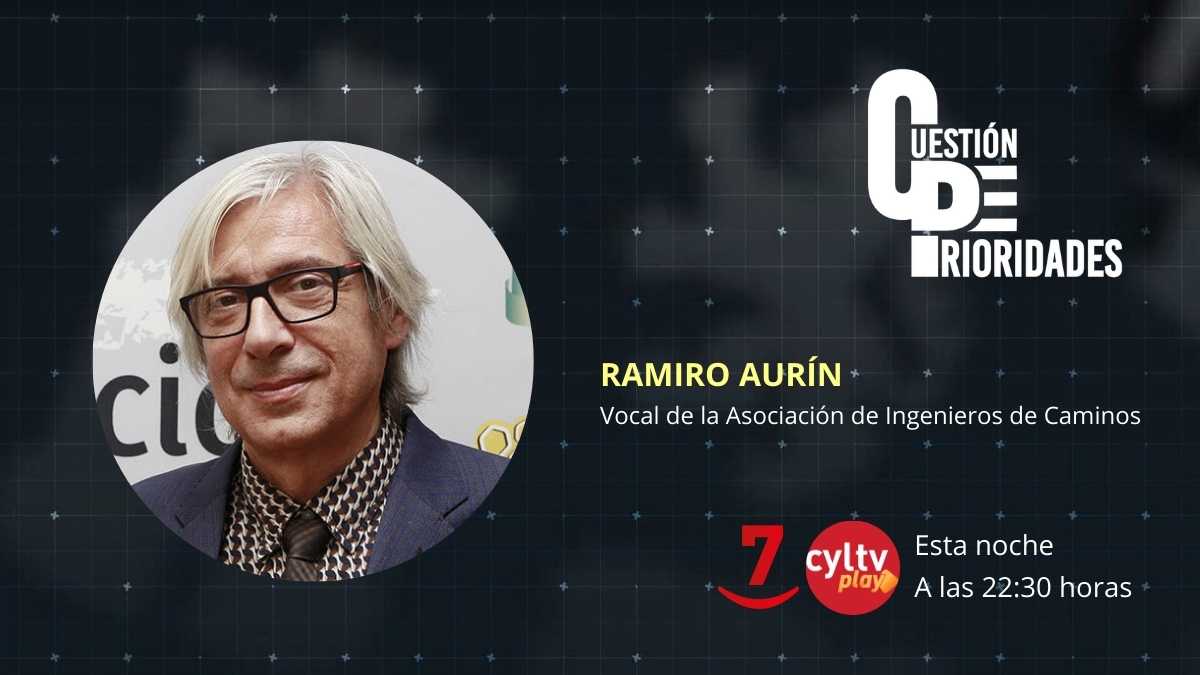 Hoy en #CuestiónDePrioridades
<a href="/JLMartin_Rtvcyl/">José Luis Martín</a> entrevista a Ramiro Aurín, vocal de la Asociación de Ingenieros de Caminos <a href="/ramiroaurin/">Ramiro Aurín Lopera</a> <a href="/AICCPIC/">Asociación de Ingenieros de Caminos, C y P</a>

Y en el debate:
- David Frontela <a href="/FrontelaMoro/">David Frontela Moro</a> 
- Óscar Sánchez <a href="/osanchezalonso/">óscar sánchezalonso</a>
- Patricia Astudillo  <a href="/vpastudillo/">Patricia Astudillo</a> 

🕤 22:30h en La 7