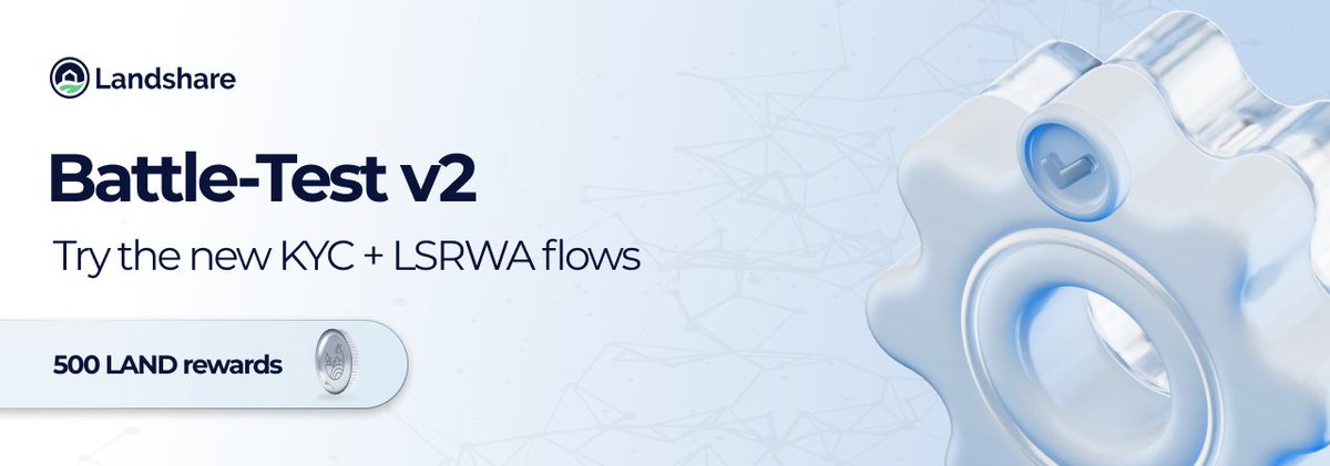 Landshareio's tweet image. Help us battle-test the new mechanics &amp;amp; grab a piece of 500 $LAND

Phase one of the v2 rollout is almost wrapped, and we’re spinning up one more testing wave before the public launch. 

Only 25 users will get in on the rewards, so don’t sleep on it: zealy.io/cw/landshare/q…

👇…