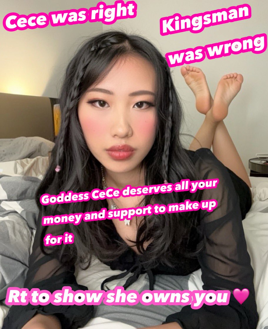 FGsixtynine_'s tweet photo. Everyone should send Goddess CeCe all your money to make up what she lost with that tourney and make misogynistic incels like kingsman and his fans cry 🩷 

Like + rt to spread your Ceceism and prove the haters are powerless 💕 #Ceceism #Cecefps #CeceWasRight https://t.co/kVrI7VdJWT