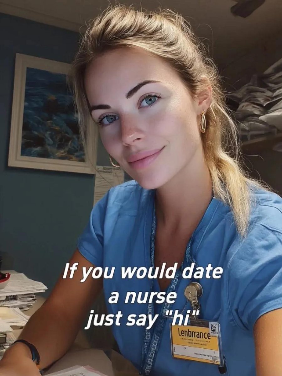 Ashley_22ky's tweet image. If you would date a nurse, just say “hi” 🩺✨😉