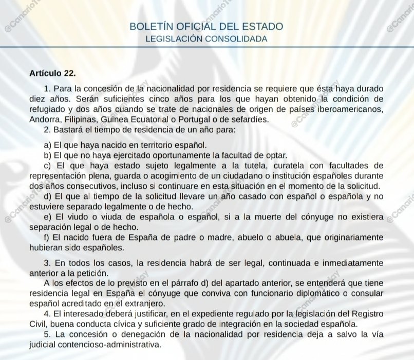 📣 ¿Podrán votar la mayoría de inmigrantes ilegales regularizados?

❌ No de manera inmediata.
✅ Sí un poco tiempo.

Te explico cómo será posible para entender el sentido electoralista de la regularización aprobada por el gobierno de cara al futuro.

📖 La regularización sí les