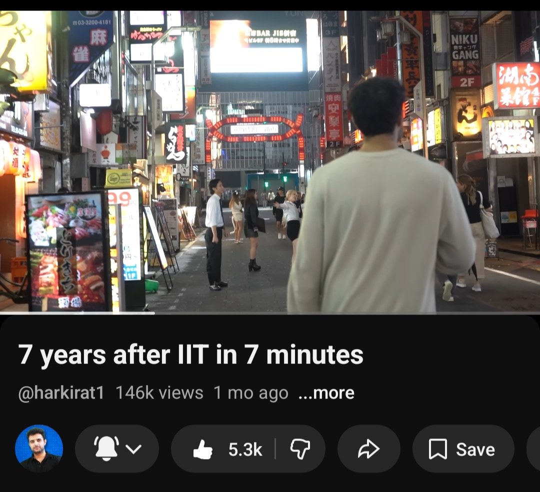 I watch that video daily (2-10 times or more sometimes) .
Here I feel everything is too perfect like the song mashup, editing and the journey of <a href="/kirat_tw/">Harkirat Singh</a> which is really motivating...