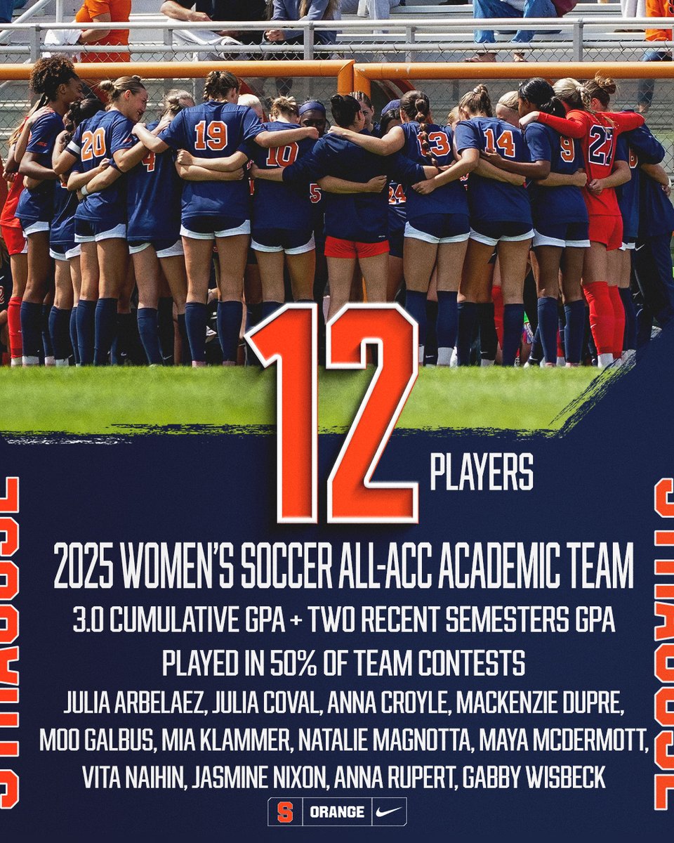 Syracuse Women's Soccer tweet media