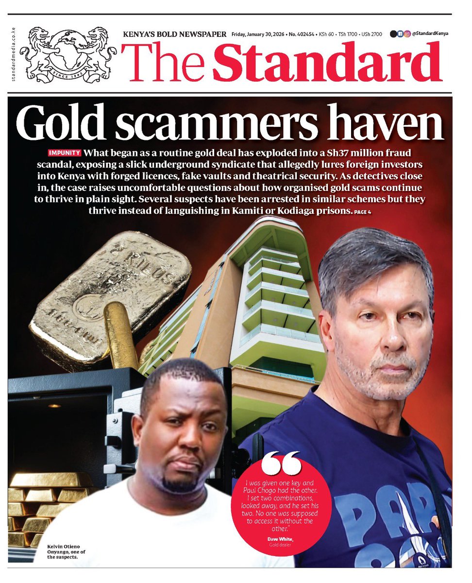 Gold scammers haven