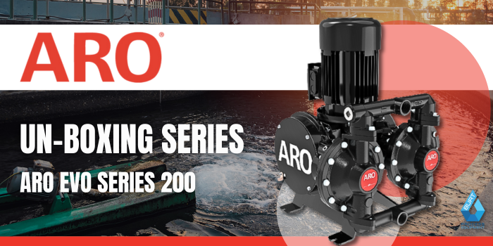 burtprocess's tweet image. Watch the @AROpumps  EVO Series 200 Unboxing Video:
 burtprocess.com/brand/aro/evo-…
High-efficiency AODD pump with energy savings, leak-free design, optional electronic leak detection, and low maintenance—ISO 12100 &amp;amp; CE compliant.
#ARO #EvoSeries #IndustrialPumps #FluidHandling