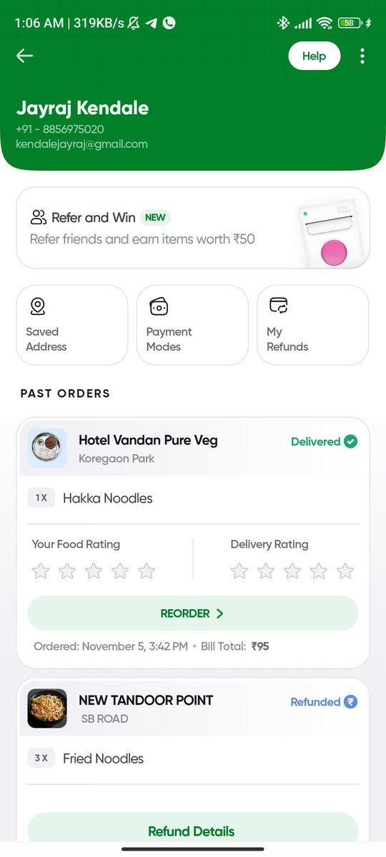 KendaleJayraj's tweet image. Mene #toing app se pizza order kiya payment cut hva he order nahi dikha rahi hee 
@toing
@Swiggy @SwiggyCares