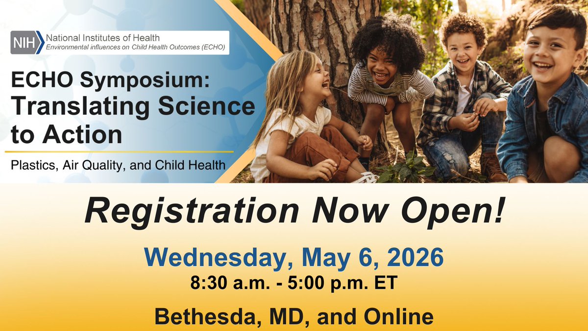 ECHO Child Health Research tweet media