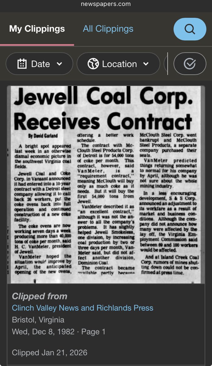 Modmother's tweet photo. Is #BledsoeGate's SunCoke using Void Ab Initio #HaleKlan &amp; #JewellHeist deeds to steal #WilkinsMinerals/Pocahontas/CNX coal to clean-power PayPal Mafia's StargateLLC? Did EQT/Diversified's Dan Cornett, @geni curator for Kamala Harris, graft my tree to Cloud my Title?#DataGenocide https://t.co/Vp0UyNYsOg