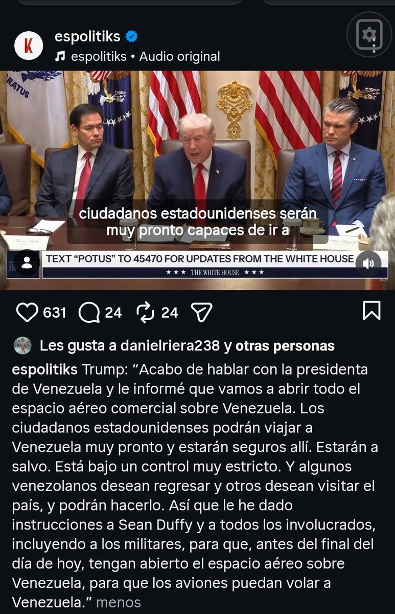 Trump acabando toda narrativa de los maricorinos. Dijera nuestra querida Guacamaya Magali Meda #TraguenGrueso
